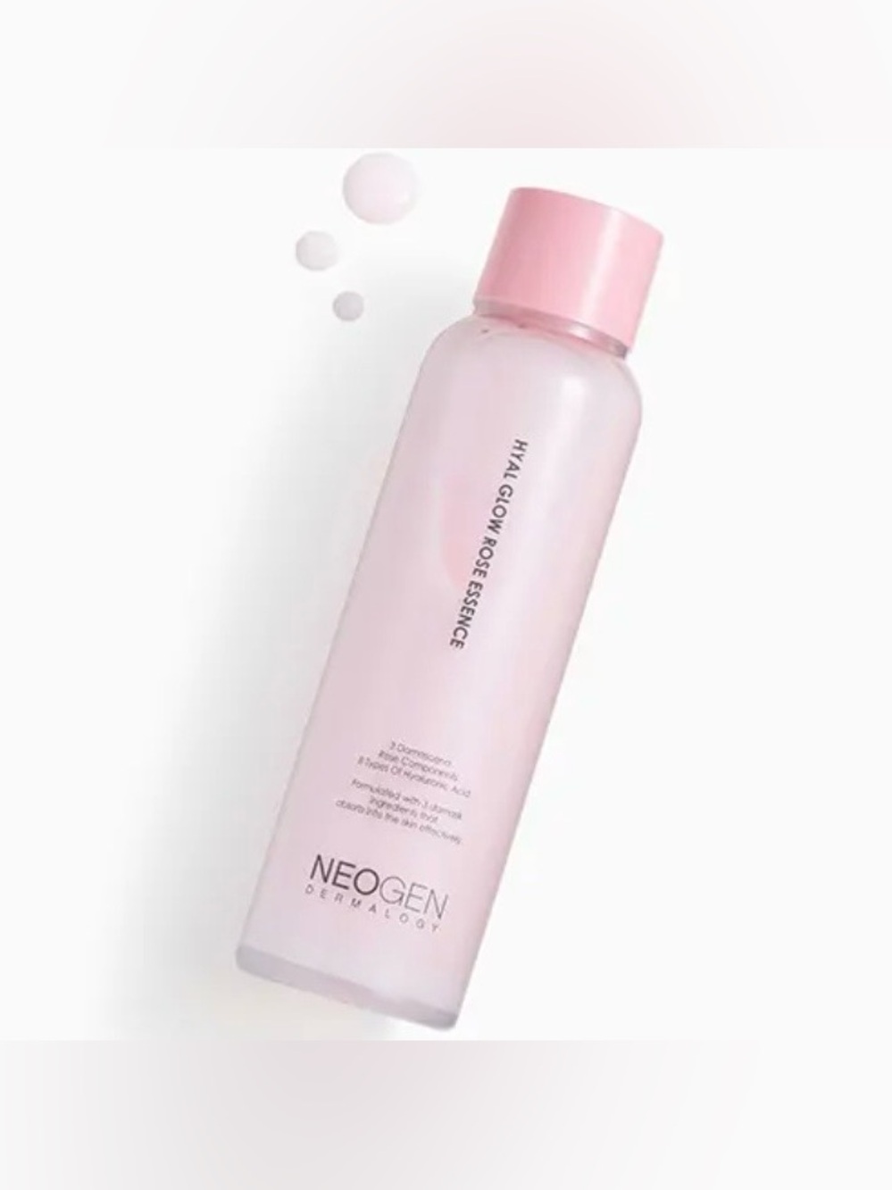 NEOGEN DERMALOGY Hyal Glow Rose Essence
Full Size (160 ml), New in Box